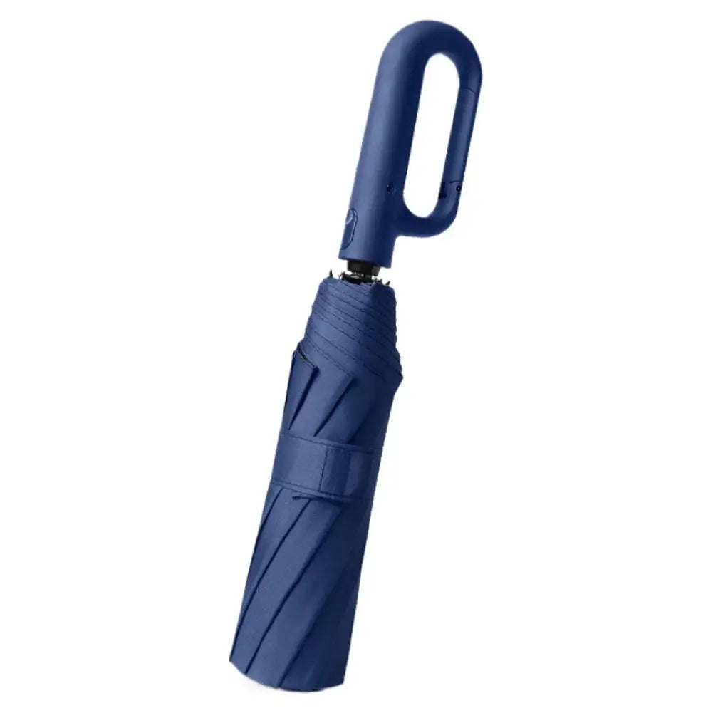 Windproof Foldable Inverted Umbrella UPF 50+ UV Protection