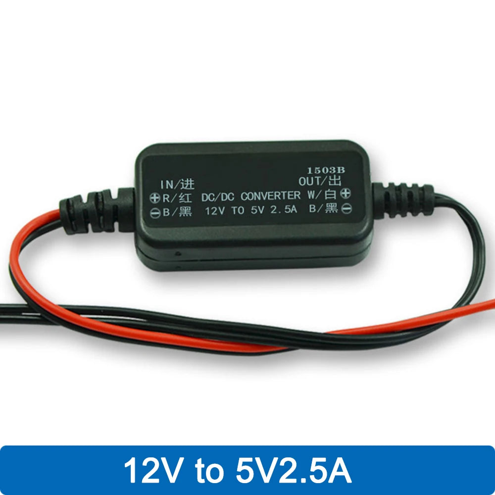 DC Step Down Converter 12V to 3.3V-9V 2.5A Waterproof Auto Protection Vehicular Car Power LED Current Stabilizer DC DC Converter Oasis Select 5V