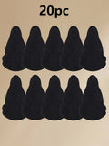 20PCS Invisible Chest Patches, Skin Friendly Breathable Chest Lifting Patches, Super Adhesive Chest Support Pads Oasis Select Black 20PCS One Size