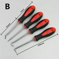 4-Pc Car O-Ring Oil Seal Removal Pick & Hook Tool Set Automotive Pick Tool Set Oasis Select B