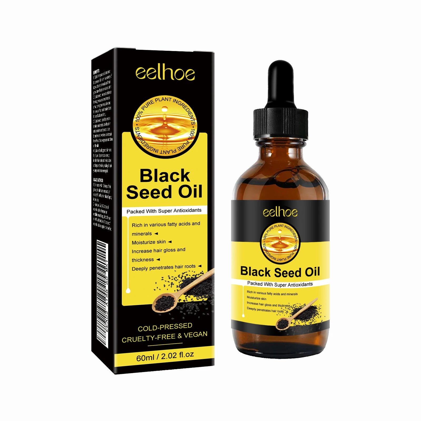 Eelhoe Hair Growth Essential Oil – Thinning & Baldness