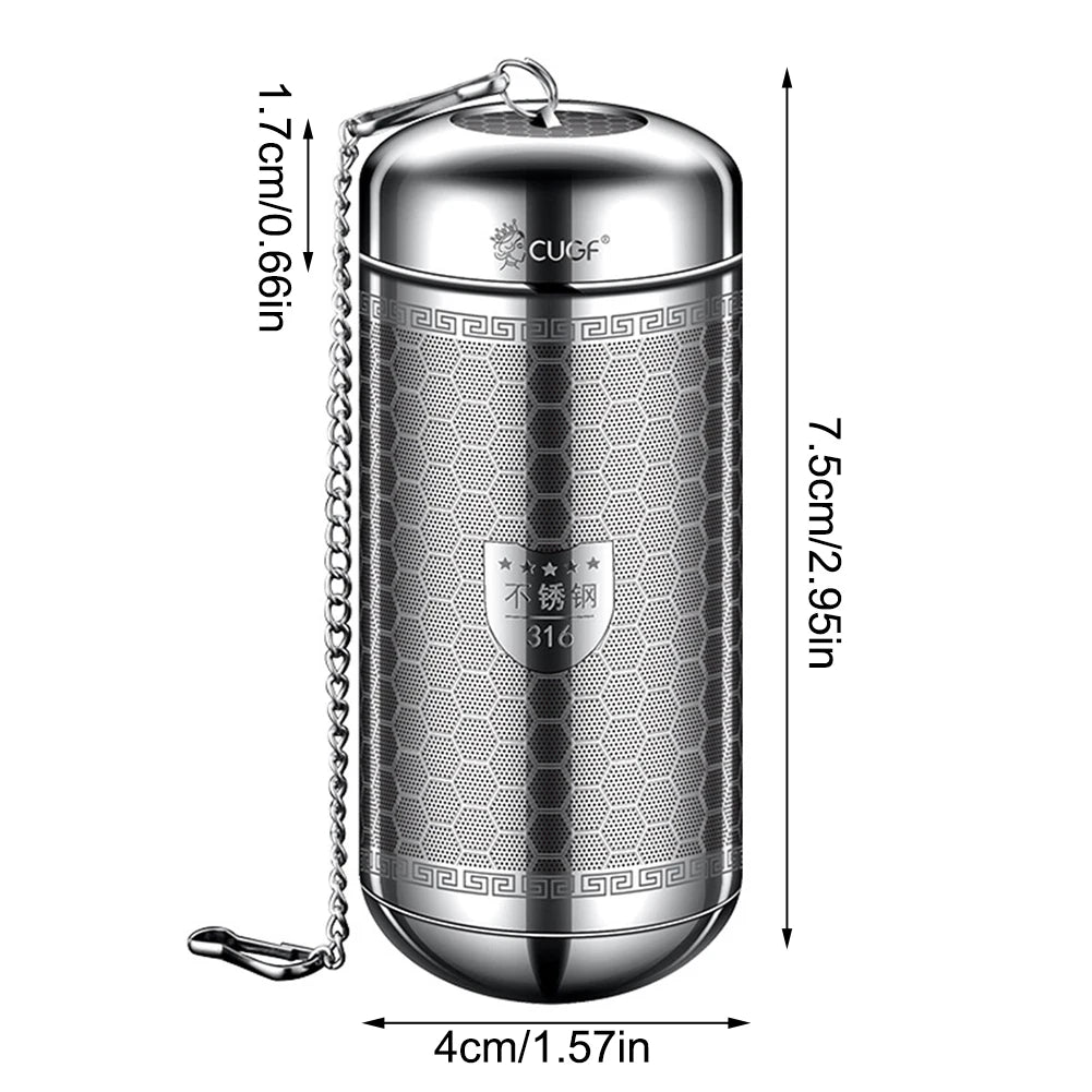 Stainless Steel Tea Infuser Tea Leaves Spice Seasoning Ball Strainer Teapot Fine Mesh Coffee Filter Teaware Oasis Select S
