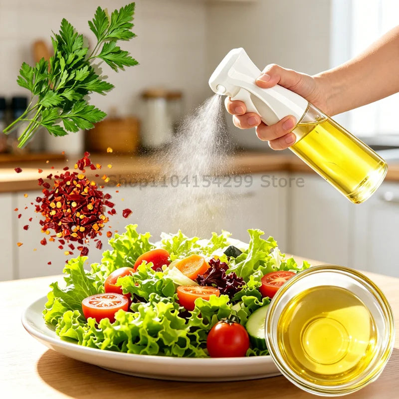 200/300/500ML Oil Spray Bottle Fitness Barbecue Spray Oil Dispenser Kitchen Oil Spray Bottle Cooking Olive Oil Sprayer Oasis Select