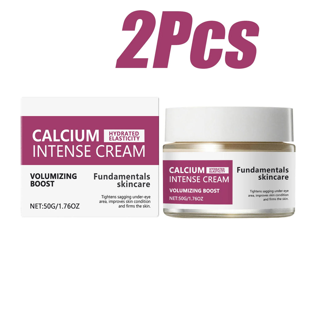 Calcium Intense Cream Tighten Skin Elasticity Enhance Moisturizing Facial Firming Improve Skin Sagging Nourishing Facial Lifting Oasis Select 2 x 50g Boxed