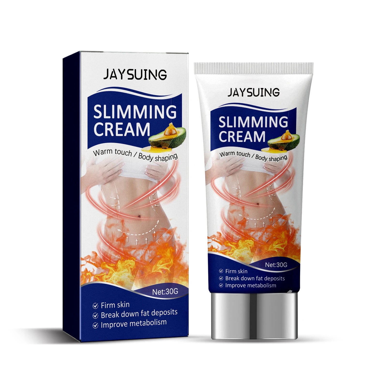 Fast Body Slimming Gel Powerful Fat Burn Weight Loss Cream Reduce Leg Cellulite Belly Firming Shaping Thin Waist Arm Body Care Oasis Select 30g boxed