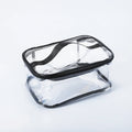 Large Capacity Transparent Mesh Zipper Toy Storage Bag - Puzzle And Block Organizer Ideal for Toy & Building Block Storage Oasis Select 1PC-black