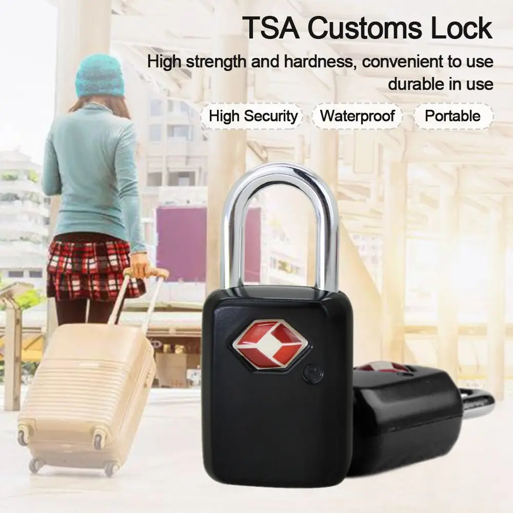Portable Customs Lock TSA Locks Customs Lock for Travel Luggage Suitcase Anti-theft Padlock Oasis Select