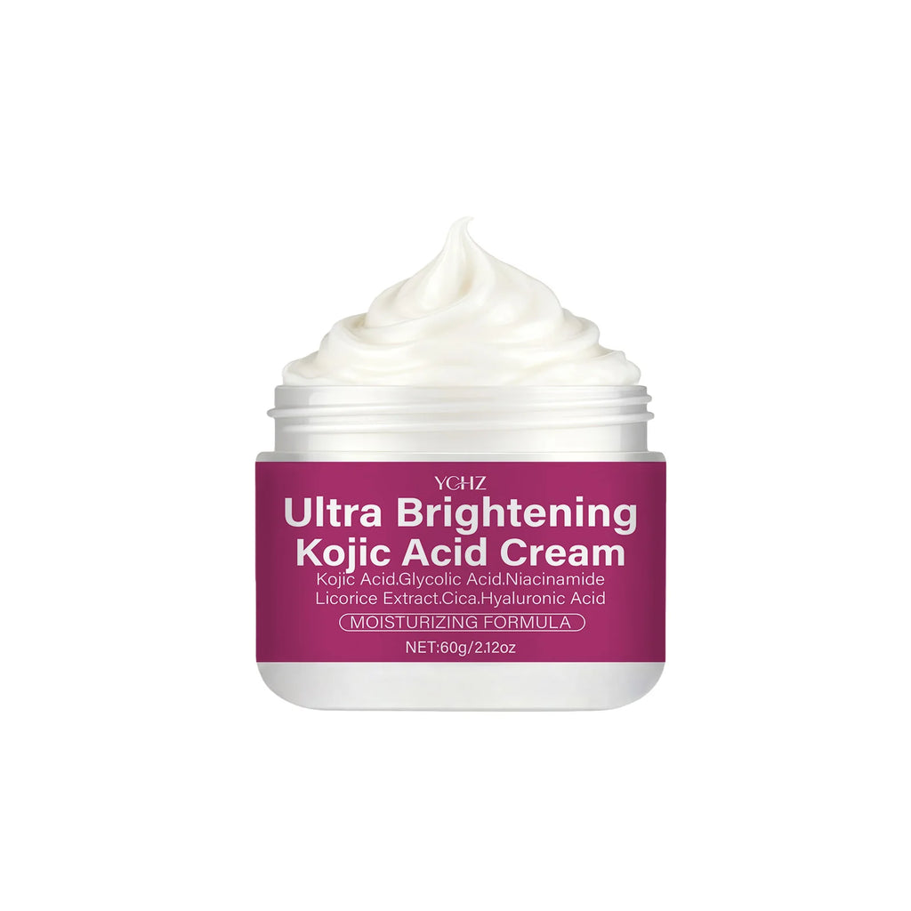 Kojic Acid Brightening Cream | Niacinamide, Vitamins C & E