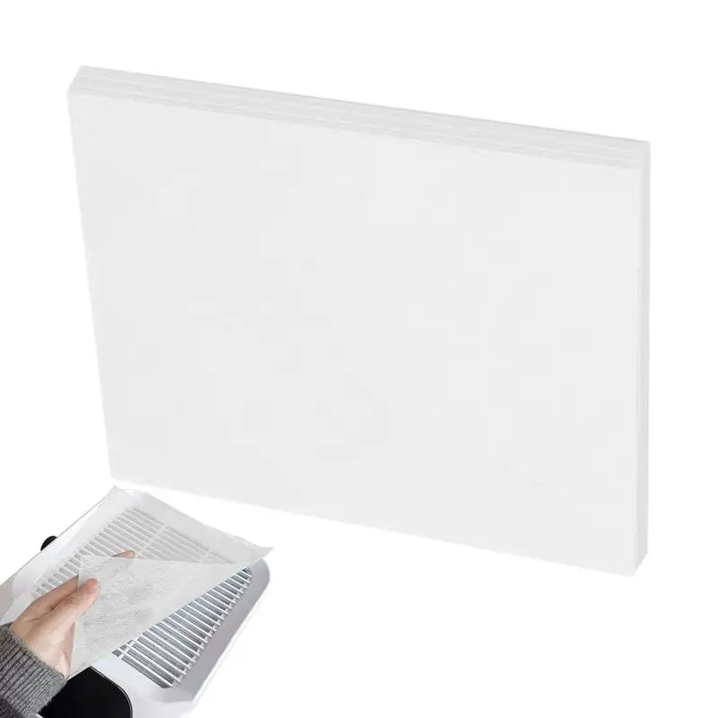 Nail Arts Dust Collector Efficient Filter Paper Replace Nail Arts Vacuum Cleaner Filter Paper Ultra-thin Non-Woven Filter Paper Oasis Select