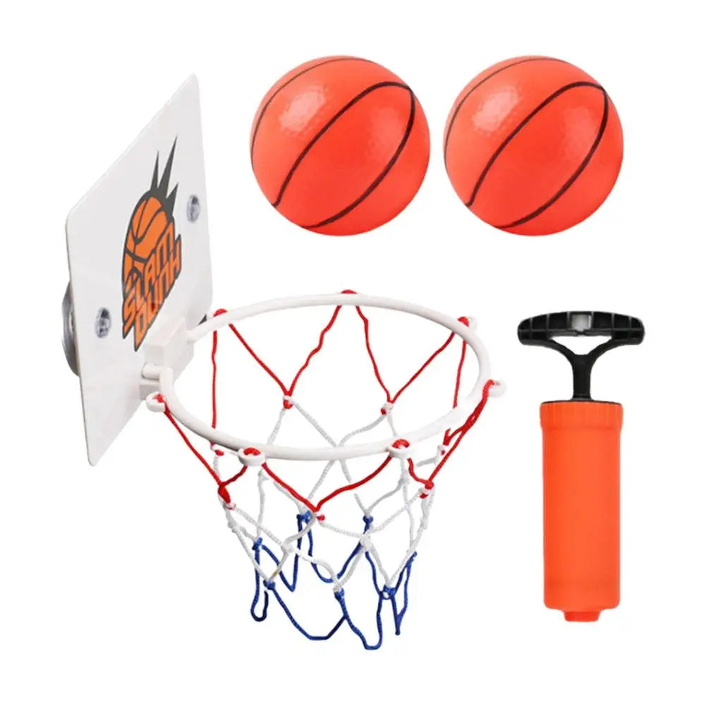 Mini Suction Cup Basketball Hoop Set – Indoor Game, 2 Balls