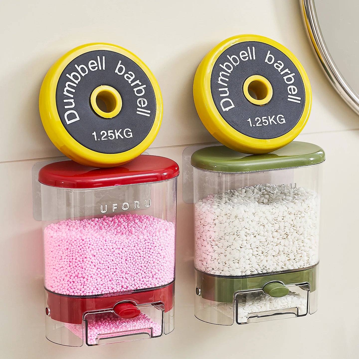 Laundry Detergent Dispenser, Scent Booster Beads Dispenser for Laundry Room Organization, Suitable for Beads, Stain Remover Powd Oasis Select
