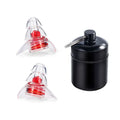 1 Pair Soft Silicone Noise Cancelling Earplugs Anti Noise Earplug For Concerts Sleeping Bar DJ Motor Sports Reusable Ear plugs Oasis Select Red