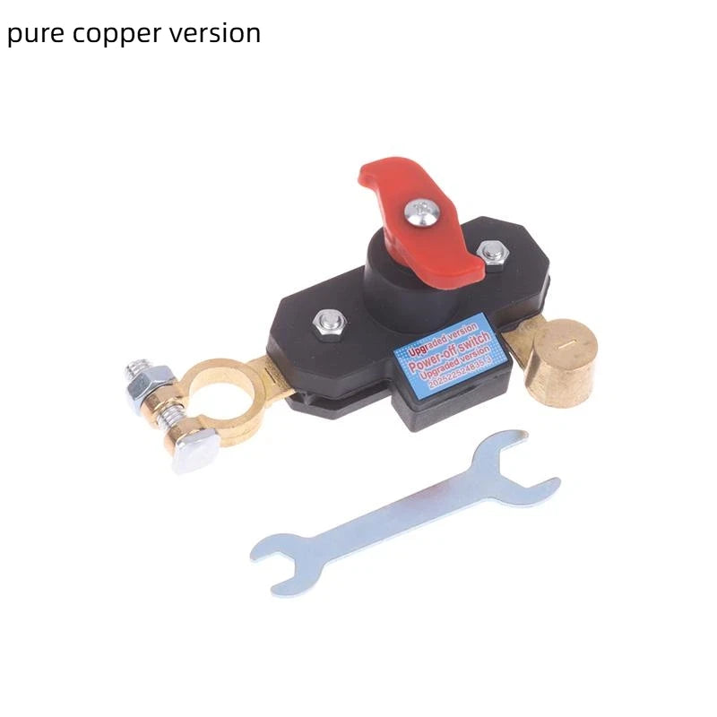 Car Battery Disconnect Switch - Bidirectional Joint Can Rotate Power Disconnect Switch With Digital Display 12-24v Oasis Select 3