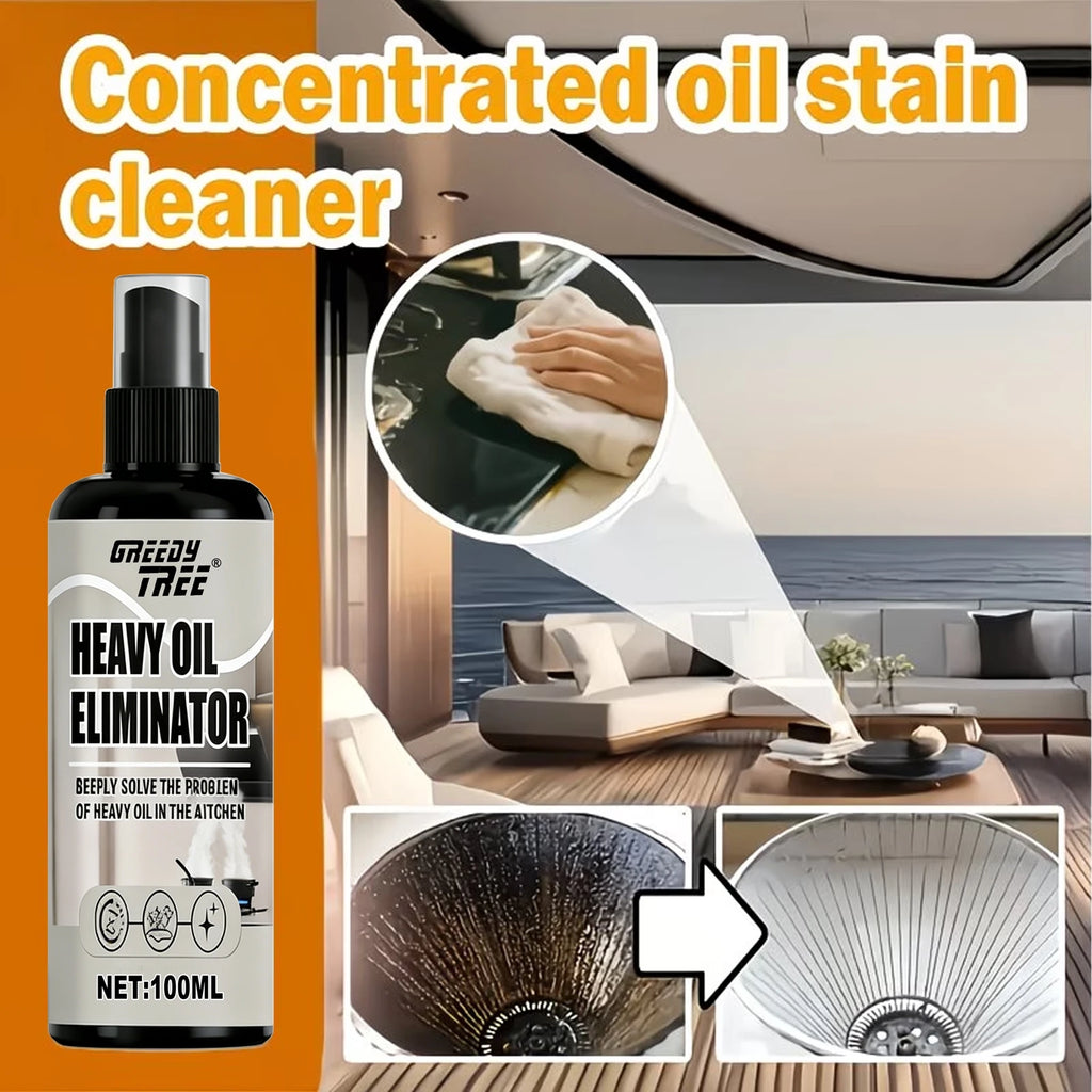 Heavy-Duty Kitchen Degreaser Spray 100ml + Free Sponge Kitchen Degreaser Spray Oasis Select