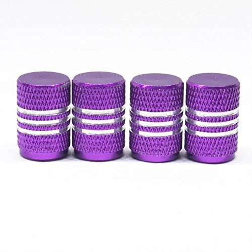 Colorful car tires, aluminum alloy colored valve caps, sedan metal valve caps, valve caps Oasis Select 4pcs 1