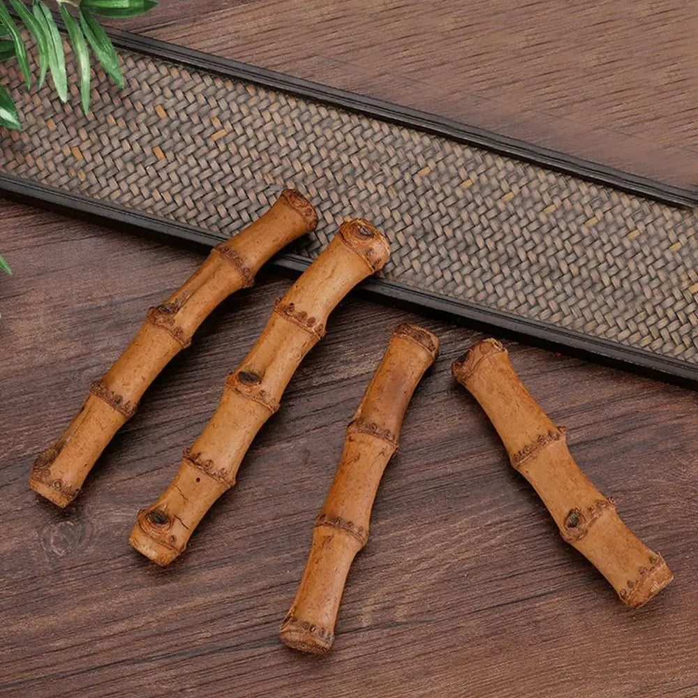 Natural Bamboo Root Brush Pen Holder Chinese Brush Pen Rest Stand Painting Calligraphy Pens Holder School Stationery Supplies Oasis Select