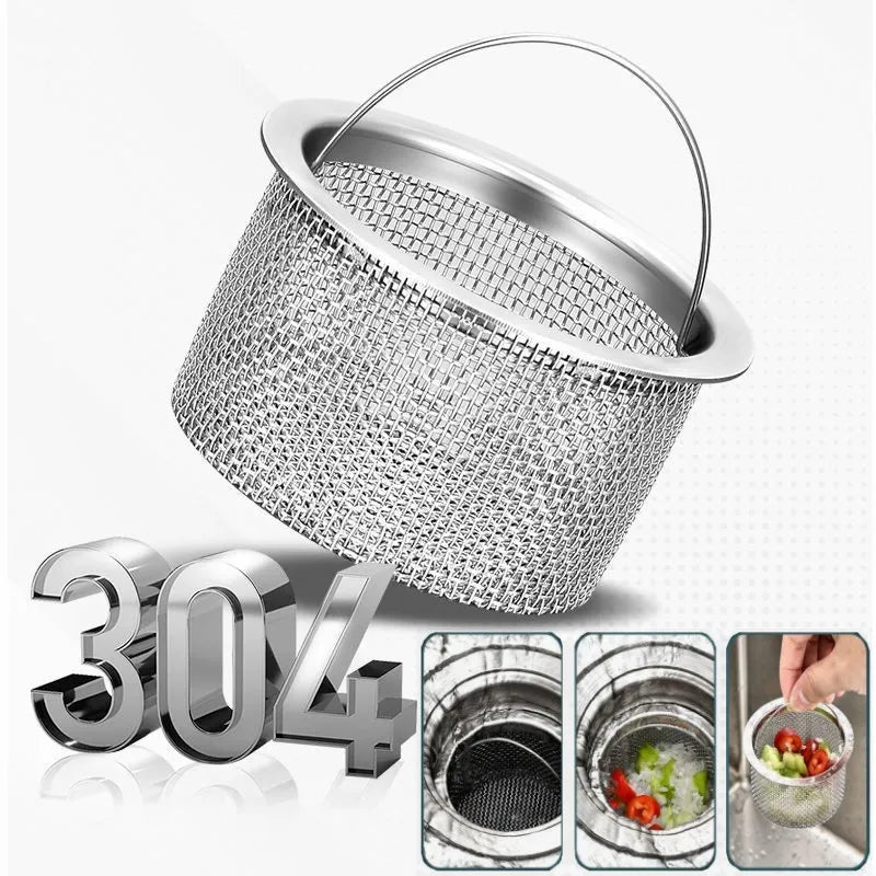 1PCS Stainless Steel Bathtub Hair Catcher Stopper Shower Drain Filter Trap Sink Strainer Basin Plug Kitchen Bathroom Accessories Oasis Select