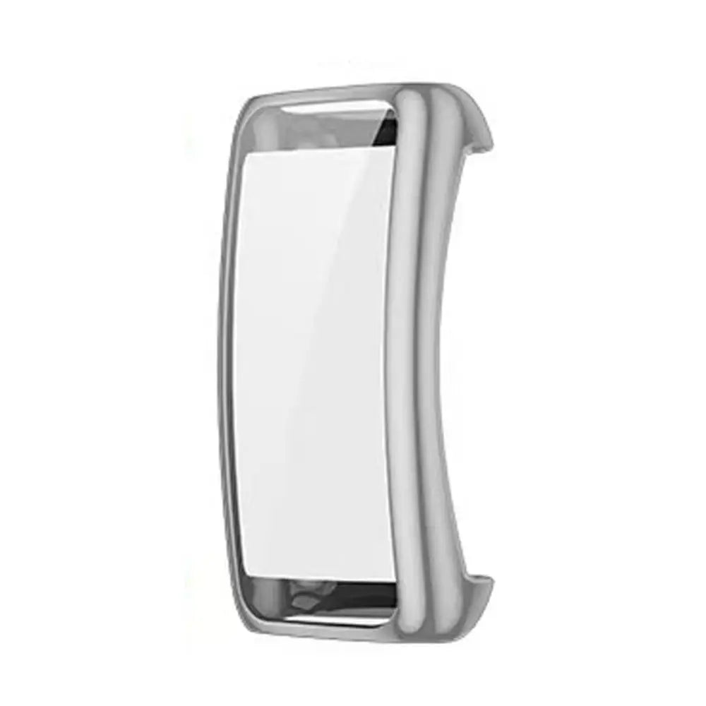 Watch Cover Case Fitbit Inspire 3 Screen Protector TPU All Inclusive Inspire 3 Watch Cover Protective Soft Fitbit Inspire 3 Case Oasis Select silver
