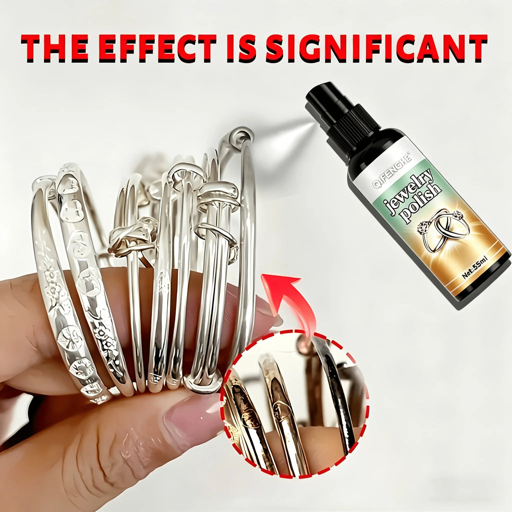 Advanced Jewelry Polishing Spray Tarnish & Oxidation Remover - Quick Brilliance Restoration Brightener for Long-lasting Luster Oasis Select
