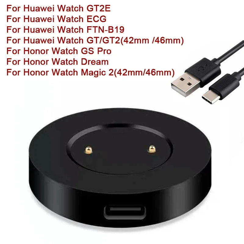 Charger Dock For Huawei Watch 3 3 Pro ECG GT2 GT3 Pro Magnetic Charging Cradle Holder Base For Honor Watch Dream Magic 2 Charger Oasis Select