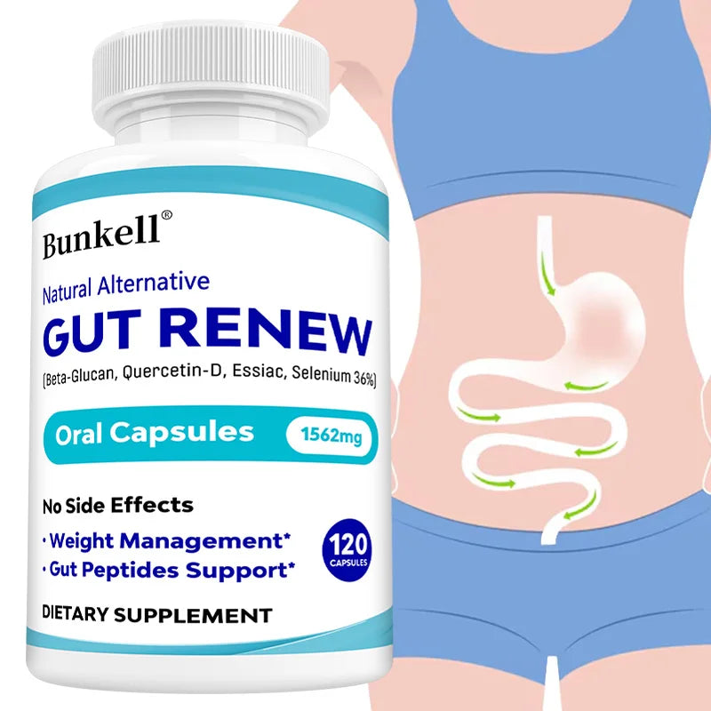 Bunkell Gut Health Supplement – Probiotic, Liver Detox & Immune Support Probiotic Supplement Oasis Select