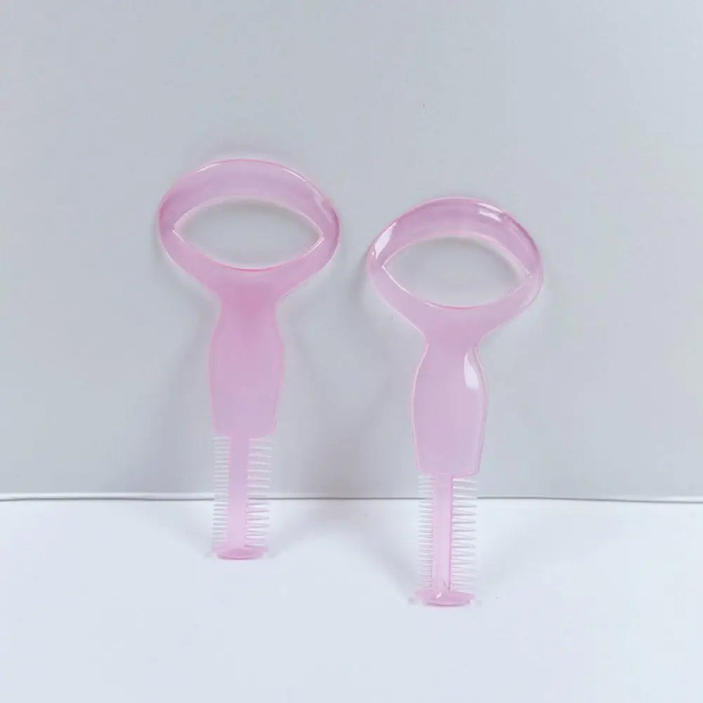 2-in-1 Mascara Shield & Eyelash Comb Applicator Tool (2-Pack) Mascara Applicator Tool Oasis Select