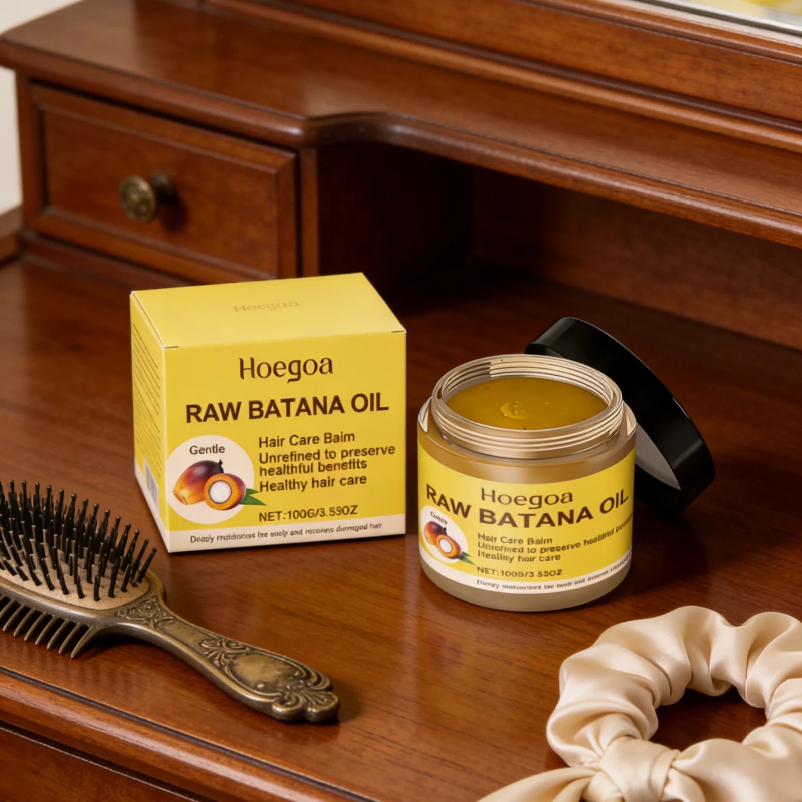 Hoegoa Batana Oil Hair Balm – Moisturizing Repair Serum 100g Hair Treatment Balm Oasis Select