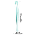 Lash Applicator Tool Eyelash Cluster Applicator Tweezers Non Slip Precise Professional Makeup Tool for Travel Salon Separating Oasis Select Green