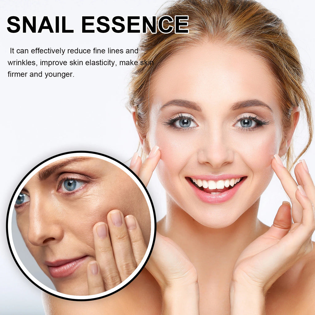 Snail Essence Serum – Anti-Wrinkle, Pore Refining & Hydrating Face Serum Oasis Select