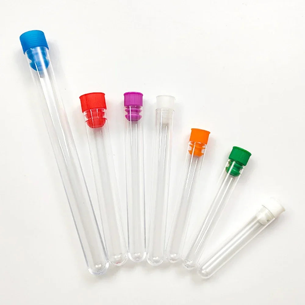 5-Pack Round Needle Storage Tubes – Bead, Pin & Sequin Holder
