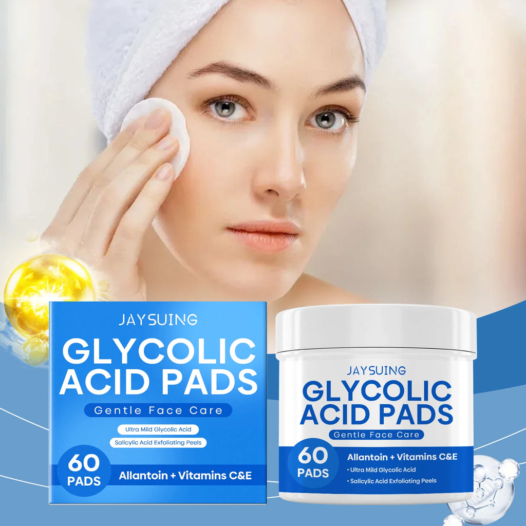 Glycolic & Salicylic Acid Exfoliating Face Pads – Brighten Skin Exfoliating Face Pads Oasis Select