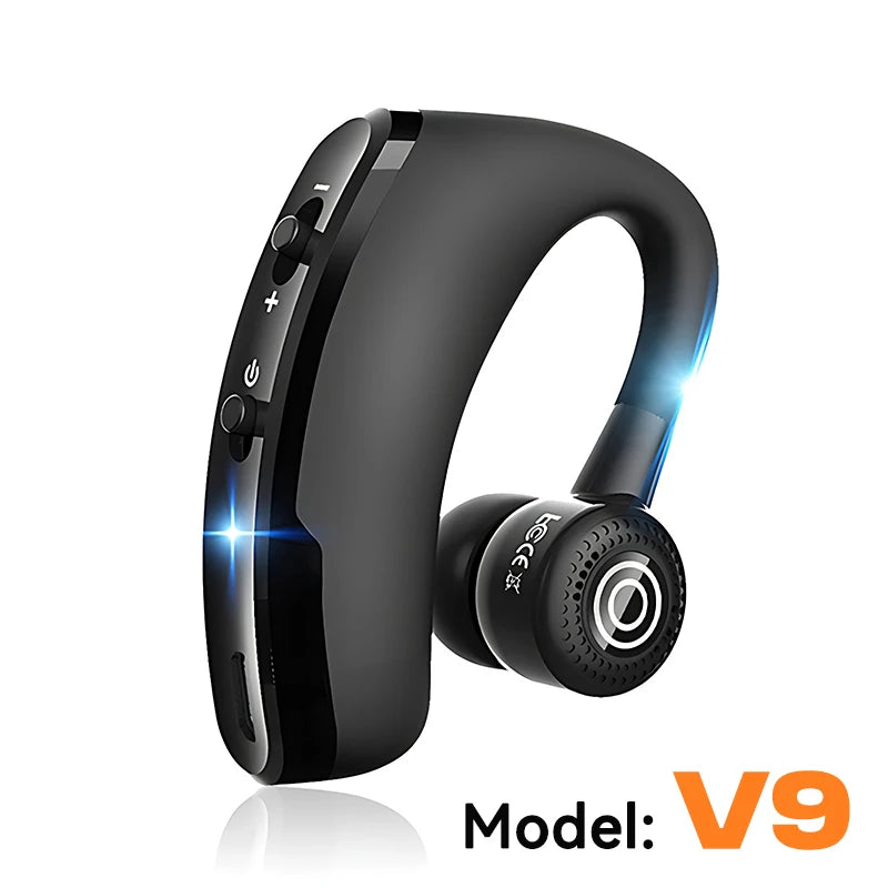 V8 V9 Bluetooth Earphone Wireless Stereo Left Right Ear Universal Headset Long Standby With HD Mic Call For Sport Business Music Oasis Select V9