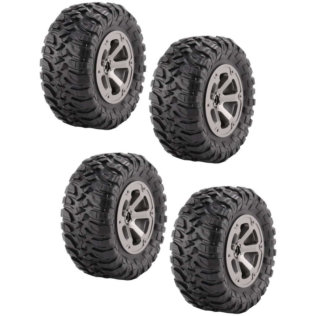 4Pcs 73mm Tire Tyre Wheel for C14 C24 B24 B36 MN D90 MN-90 MN99S FY003 FY004 RC Car Upgrade Parts Accessories Oasis Select