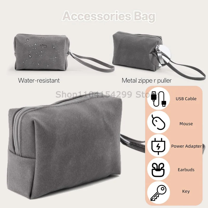 Laptop Sleeve Case 13 14 15 15.6 16Inch For Huawei HP DELL Bag For Macbook Air Pro 13 13.6 M4 Notebook Case with stand Men Women