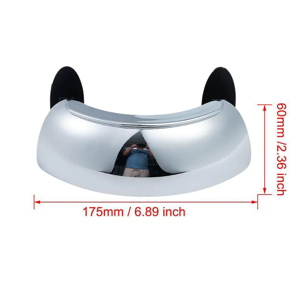 For BMW R1200GS R1250GS For HONDA Universal Motorcycle Rearview Mirror Rear View Mirror 180 Ultra Wide Angle Central Windscreen Oasis Select