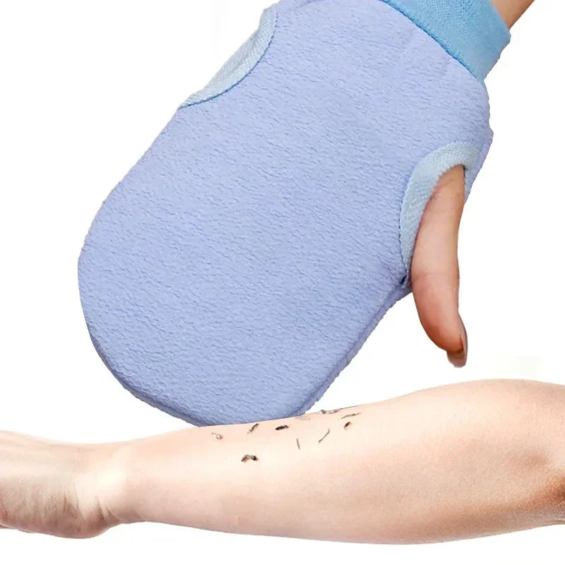 1PC SPA Foam Scrub Exfoliating Gloves For Shower Cleaning Scrub Mitt Rub Dead Skin Body Brush Towel Body Massage Oasis Select