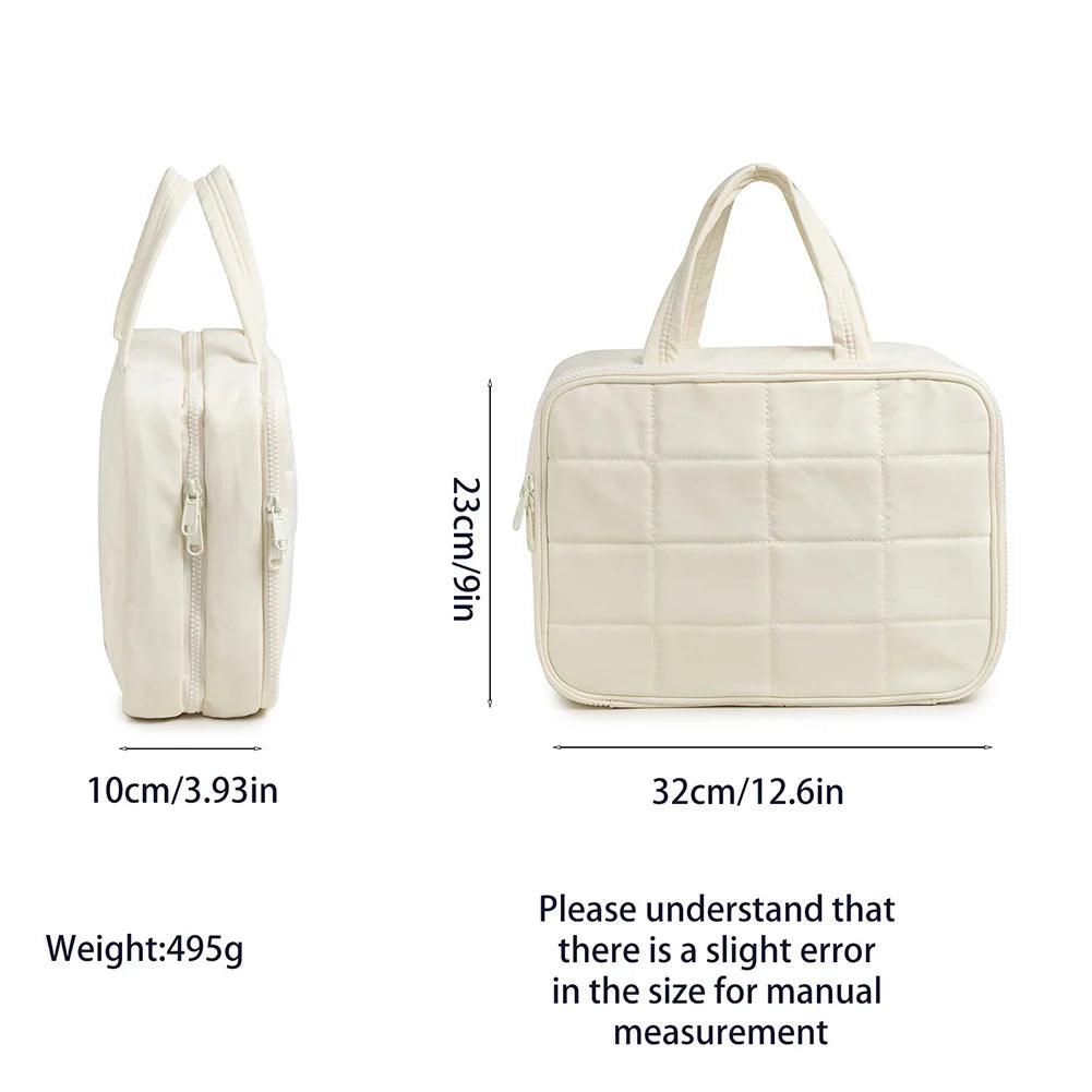 Travel Hanging Toiletry Bag with Jewelry Section Multiple Storage Compartments Space Saving Design Easy to Hang Oasis Select