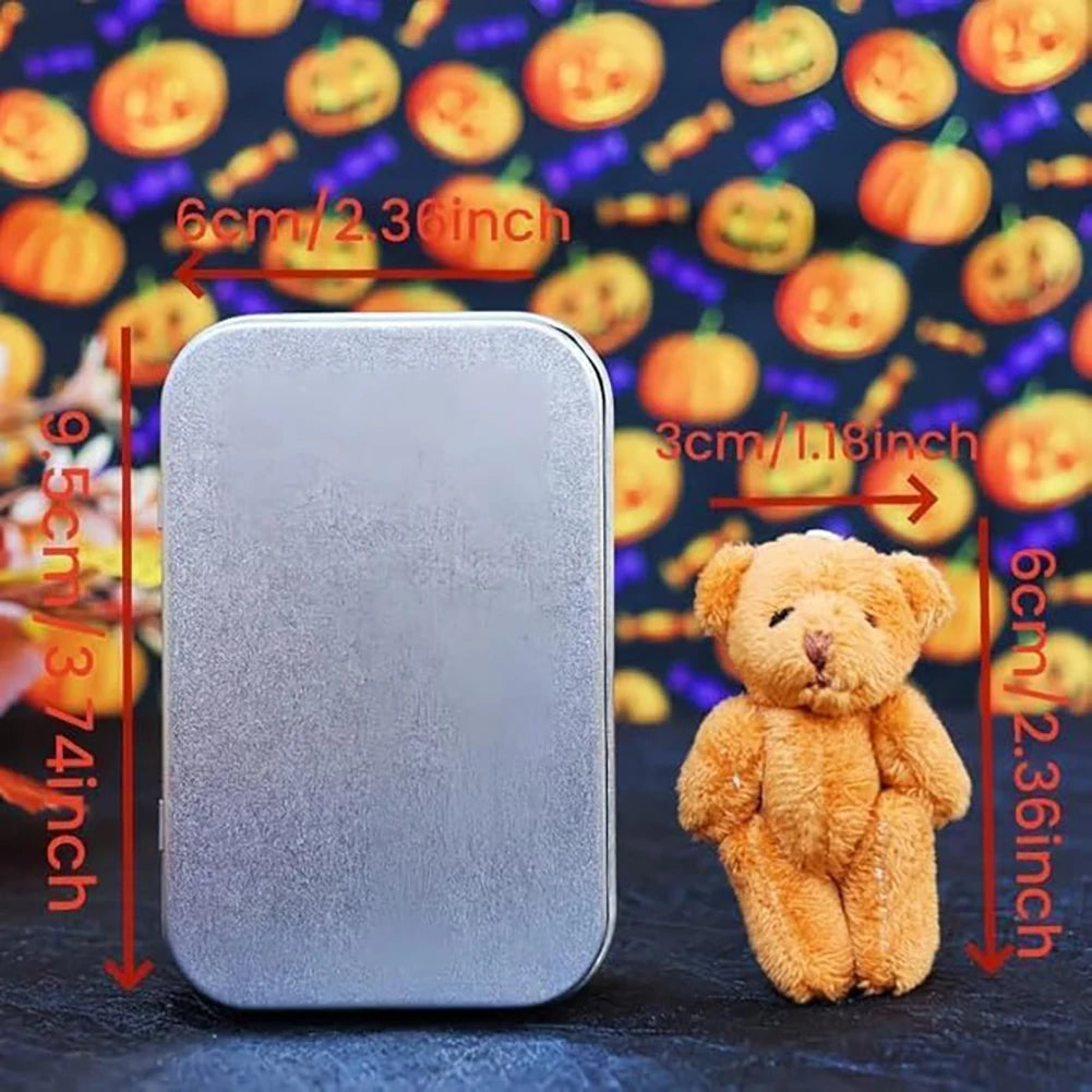 Halloween Witch Teddy Bear in a Box | Spooky Collectible Gift