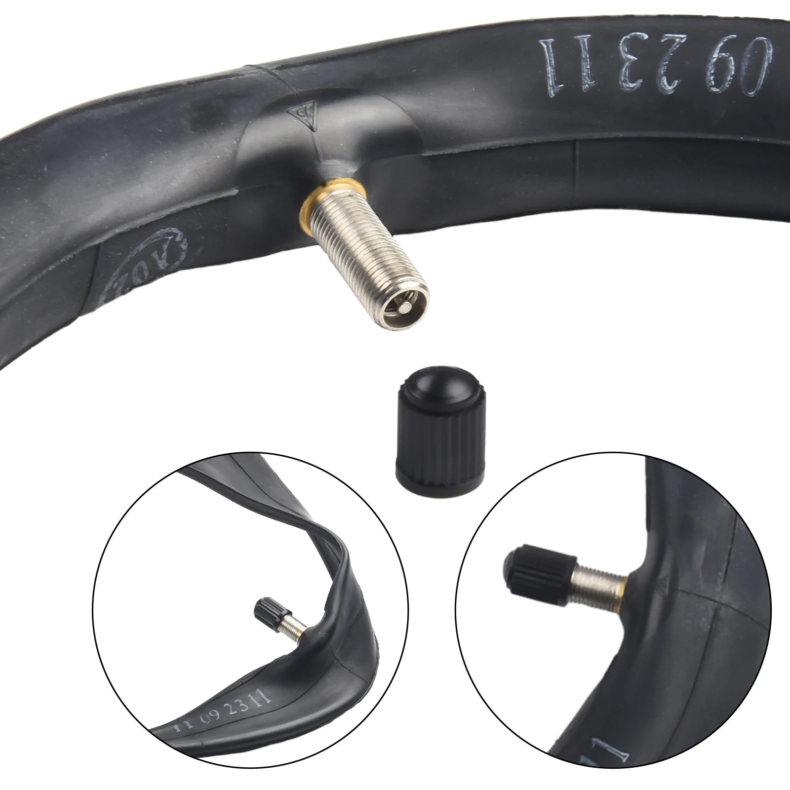 Inner Tube Tire Summer Outdoor Sports For Electric Scooter Replacement 1 Pcs 8 1/2x2 (50-156) 8.5 Inch Bent Valve Oasis Select