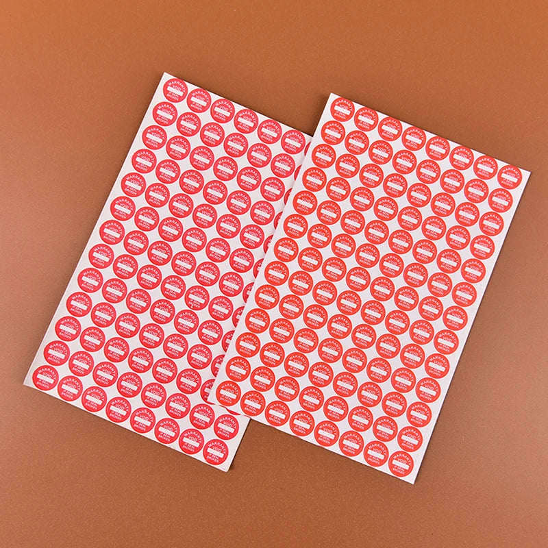 208Pc 10mm warranty fragile seal label sticker universal guaranteed VOID sticker Oasis Select