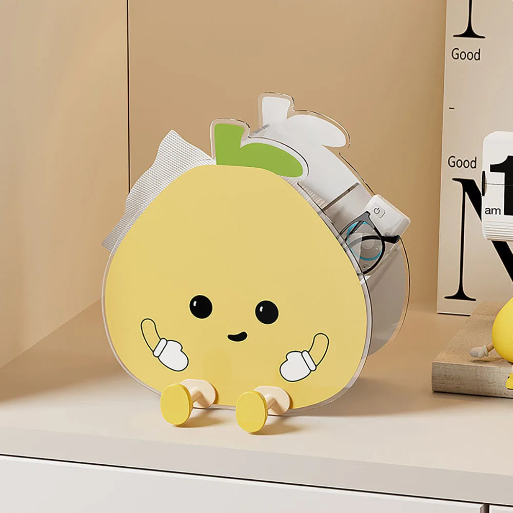 Cartoon tissue box, fruit shape napkin storage box, cute rabbit tissue box, storage box/tissue box 2 in 1 Oasis Select