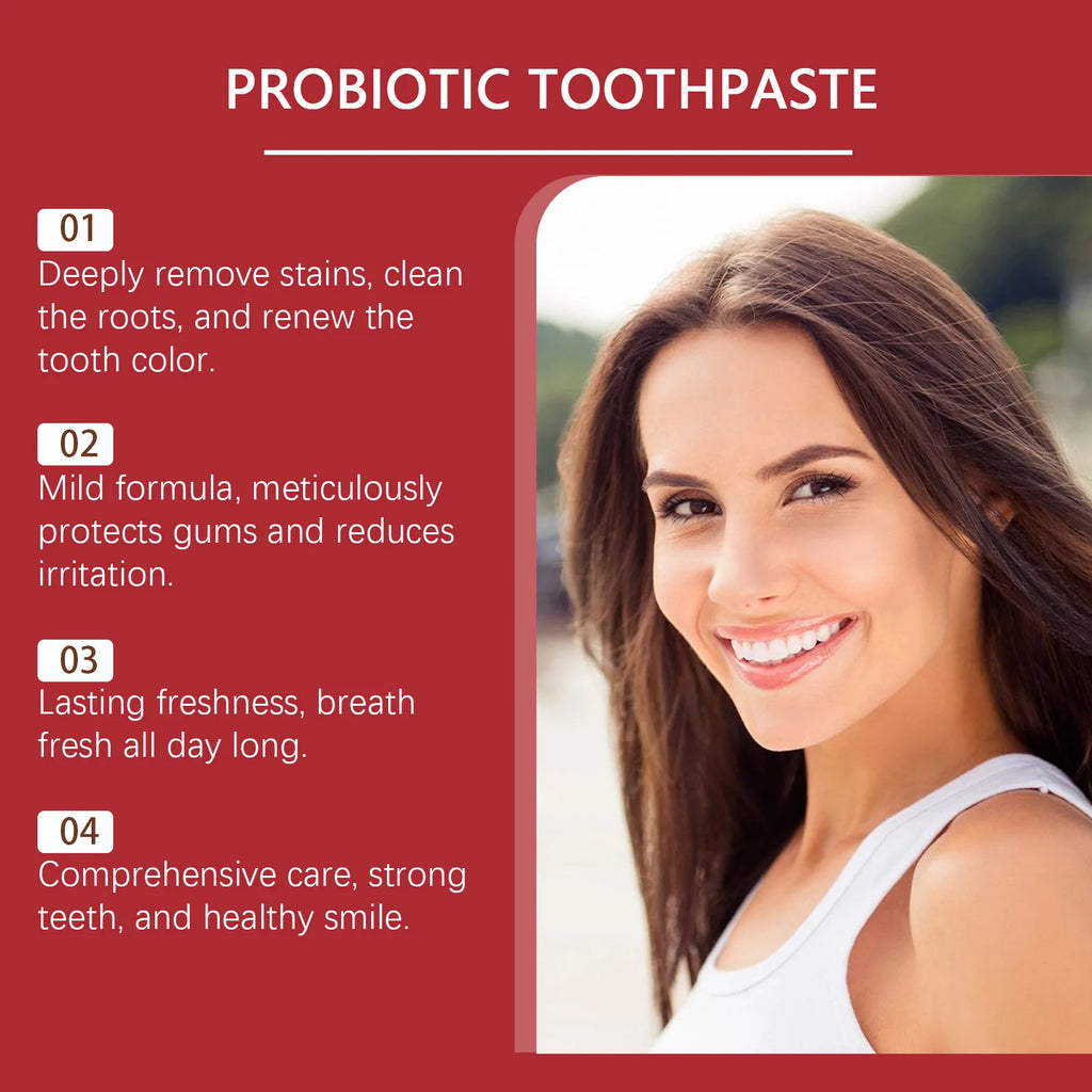 EELHOE Probiotic Toothpaste SP-6 – Whitening & Tartar Removal Probiotic Toothpaste Oasis Select