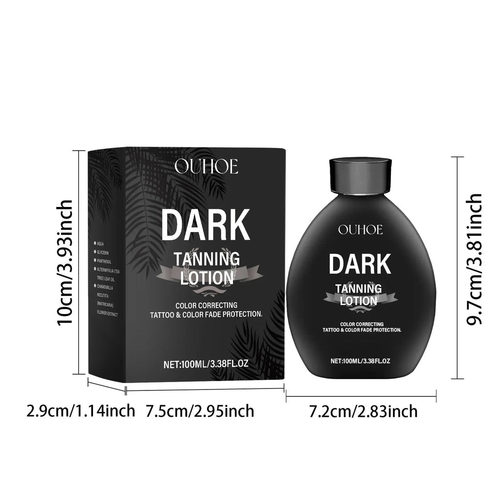 Self Tanning Lotion Long Lasting Bronzer Dark Wheat Sunless Tanner For Face Body Solarium Moisturizing Nourish Fake Tan Cream Oasis Select