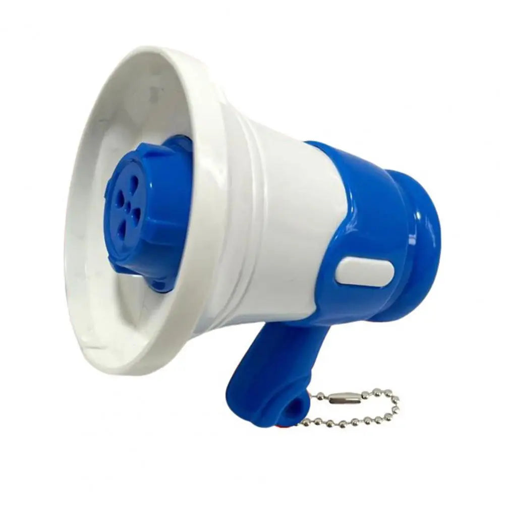 Mini Megaphone Toy Bead Chain Loud Bullhorn Keychain Pendant Toddlers Oasis Select Blue 2