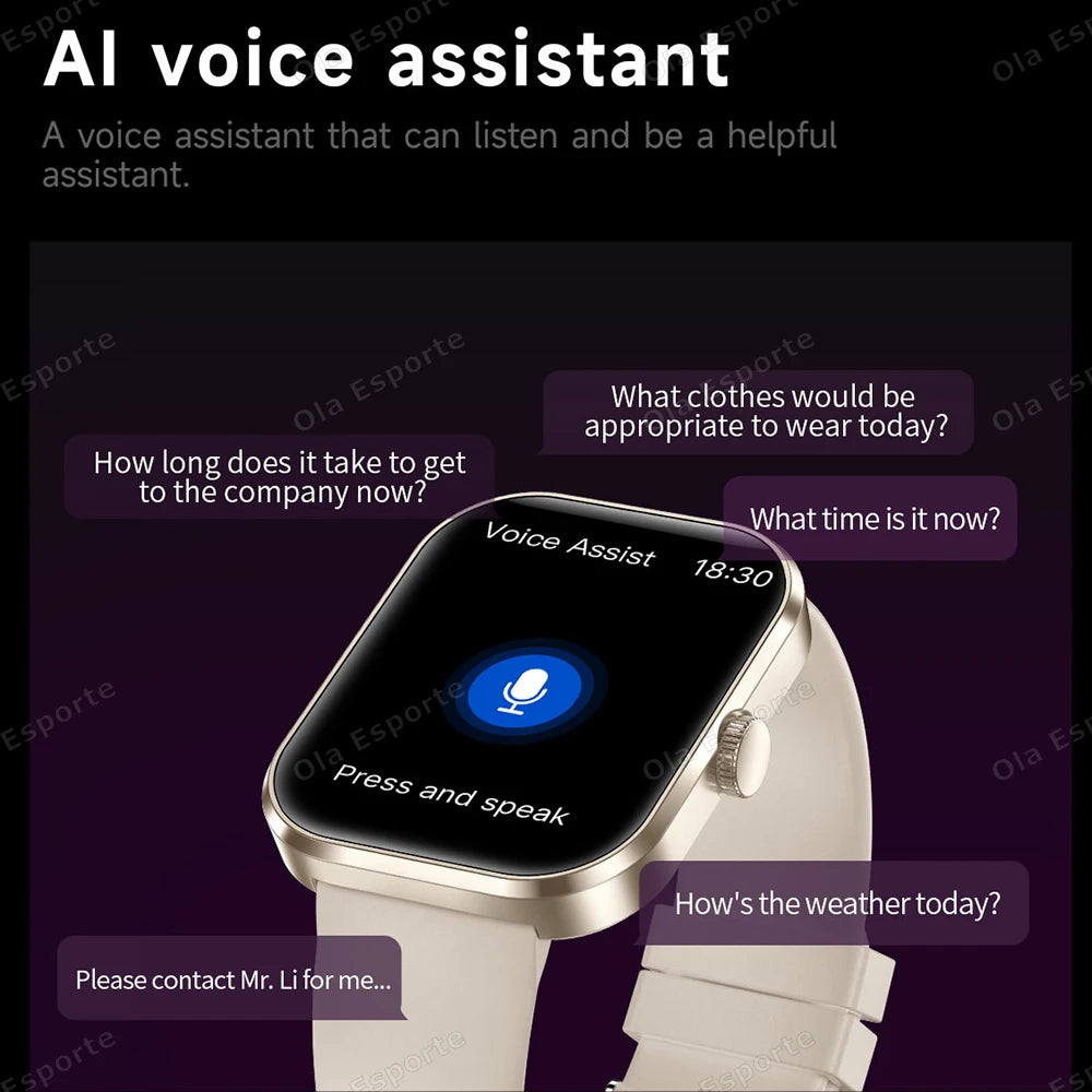 Ola Esporte Smart Watch – Bluetooth Calls, Health Monitor & GPS