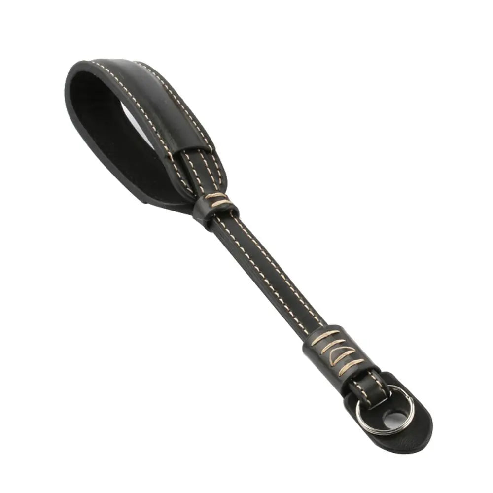 DSLR Camera Wrist Hand Strap PU Leather Lanyard for Digital Camera Black Brown Coffee Retro Camera Wrist Strap Oasis Select black