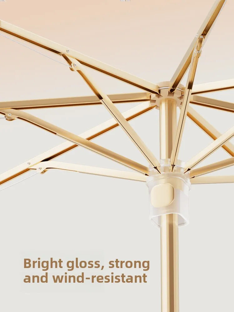 Cute Pet Umbrella Both Rain and Sun Shade, Sun Protection and UV Protection Large Folding Manual Umbrella Oasis Select