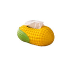 Corn Shape Tissue Box Soft Waterproof Tissue Box Cover Silicone Reusable Wet Wipe Box Holder Bathroom Kitchen Paper Holder Oasis Select 1PCS