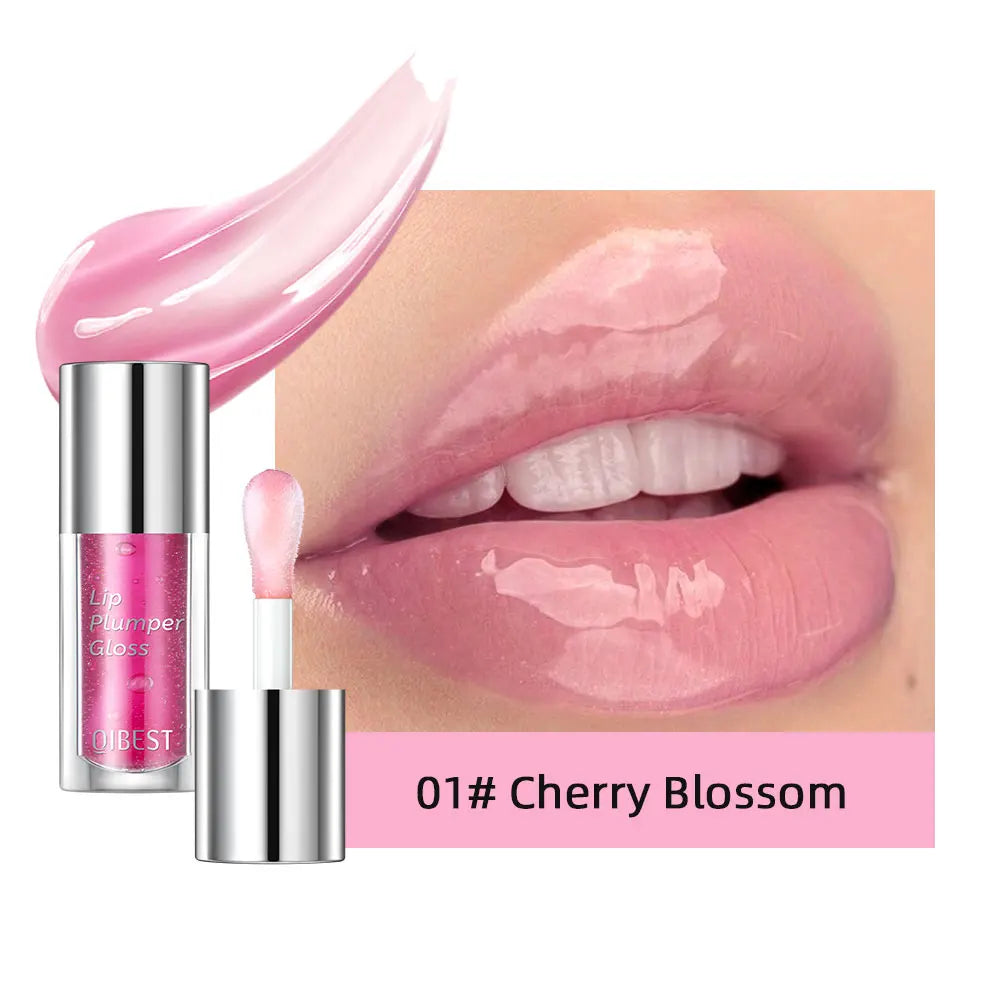 QIBEST Crystal Jelly Lip Oil – Tinted Gloss & Lip Balm