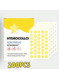 400/200 pieces/box yellow star shaped face acne patch, mild and non irritating hydrogel acne patch, necessary to cover acne Oasis Select 200pcs